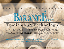 Tablet Screenshot of barange.com